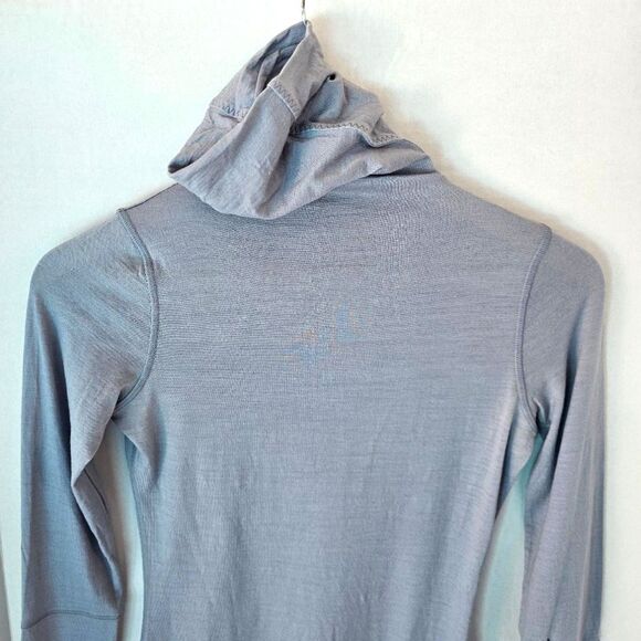 Flawed = Deal: Lululemon Rulu Cowl Neck Hoodie Long Sleeve Top | Size 4 Slim Fit - Picture 2 of 8